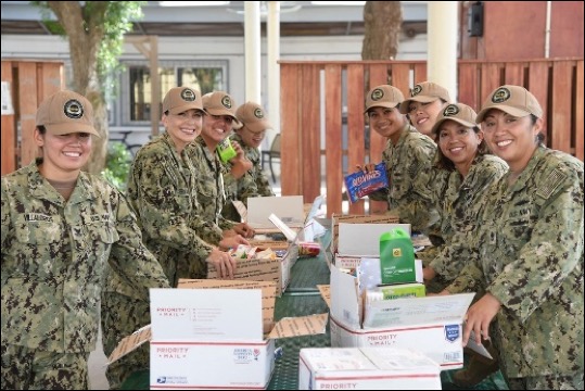 America's Troops with care packages
