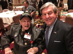 TPI Chairman Greg Hillgren and Veteran